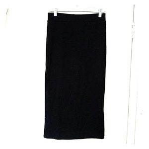Black midi/ankle length skirt